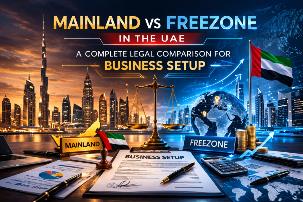 Mainland vs Freezone in the UAE: A Complete Legal Comparison for Business Setup
