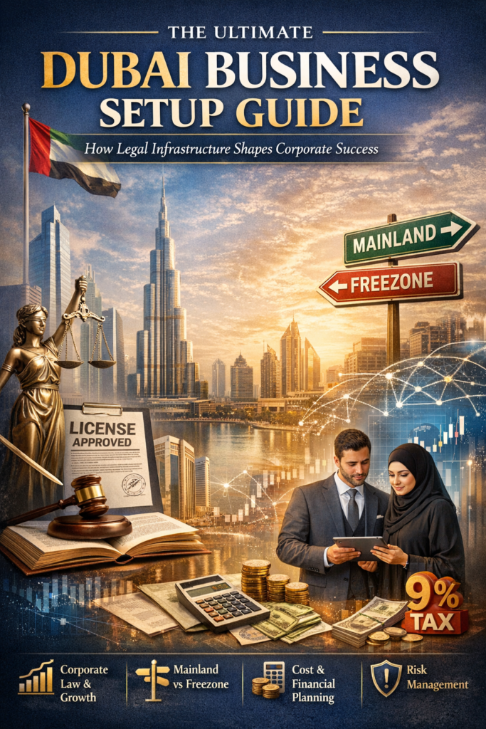 How legal infrastructure shapes corporate success in Dubai business setup