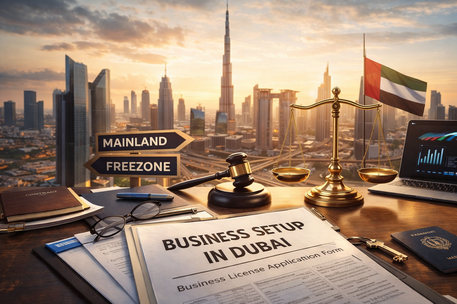 Business setup in Dubai legal guide for entrepreneurs in UAE