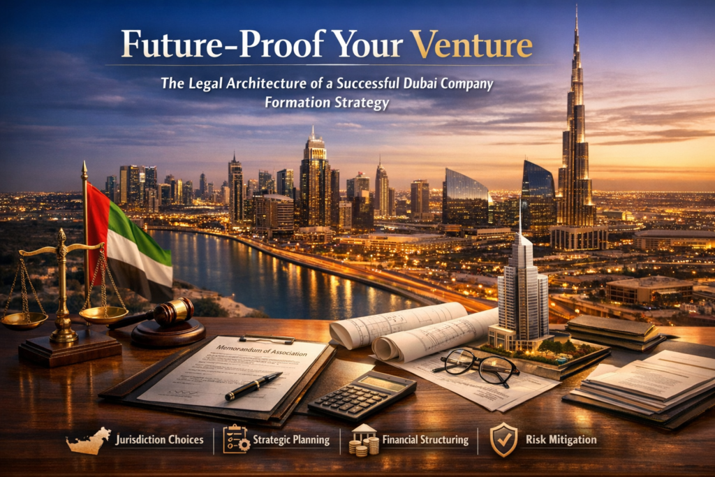 Future-Proof Your Venture: The Legal Architecture of a Successful Dubai Company Formation Strategy