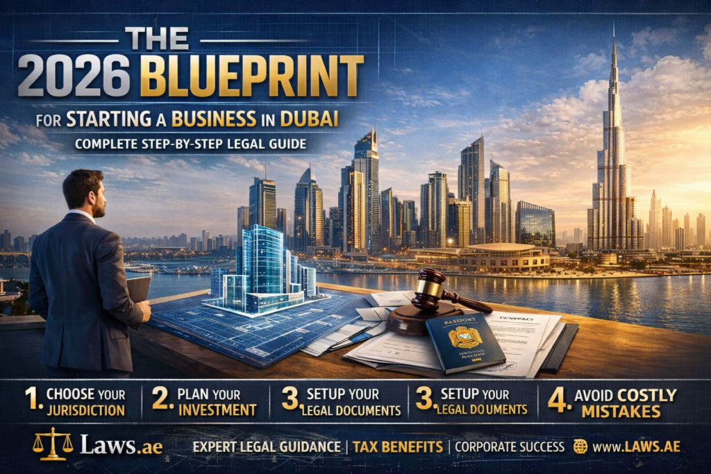 The 2026 Blueprint for Starting a Business in Dubai: Complete Step-by-Step Legal Guide