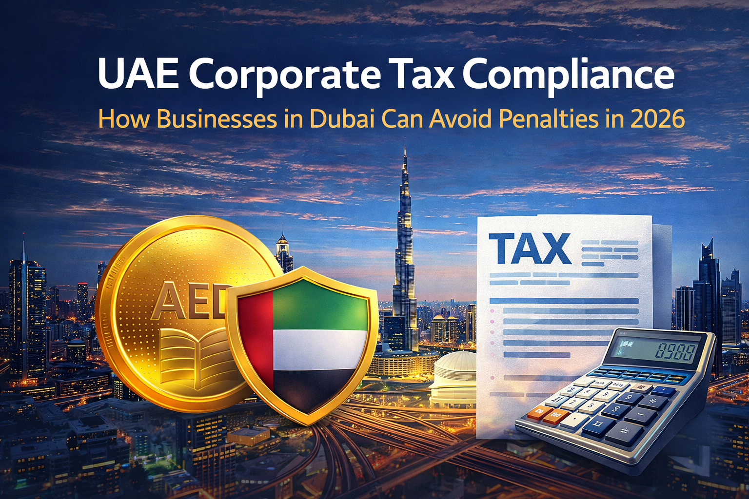 UAE corporate tax compliance guide for businesses in Dubai and how companies can avoid penalties in 2026