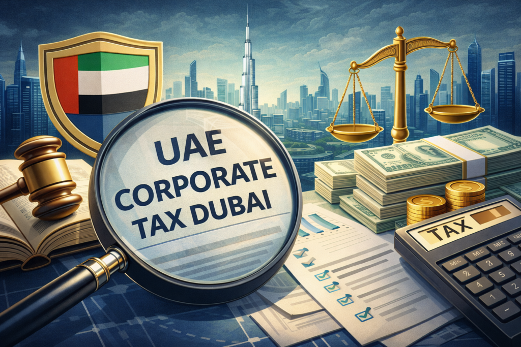 UAE corporate tax Dubai compliance and business tax regulations guide