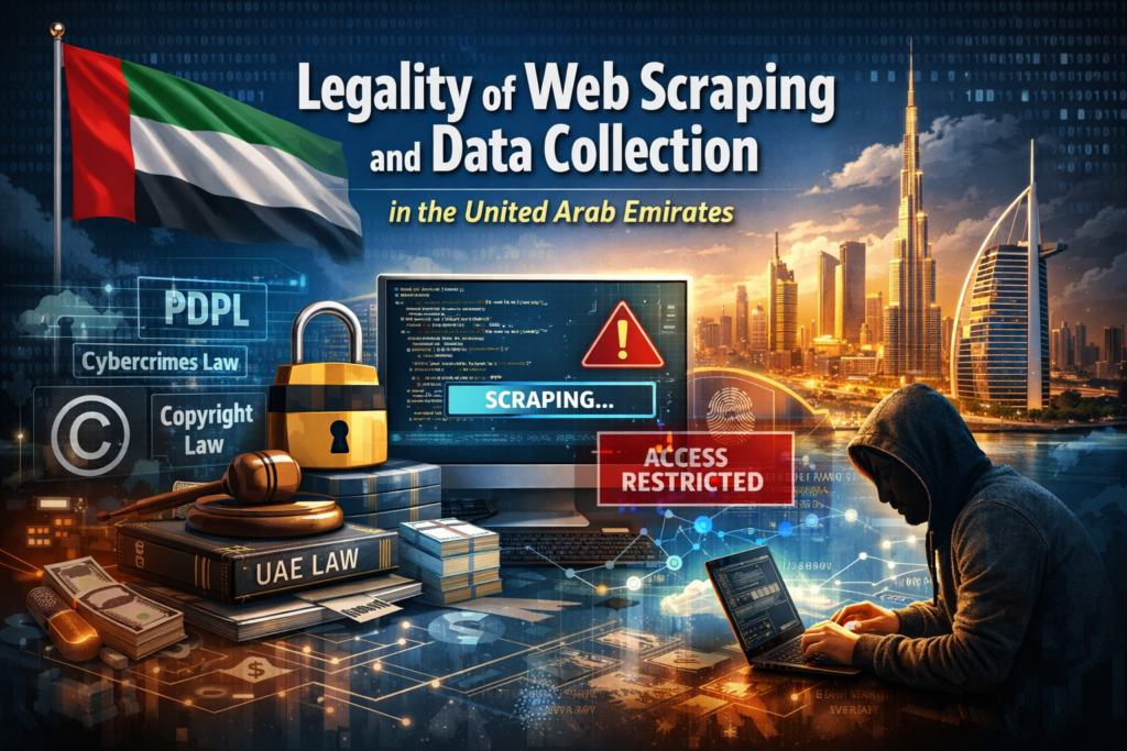 Legality of Web Scraping and Data Collection in the United Arab Emirates