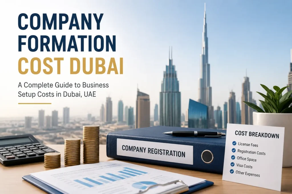 Company Formation Cost Dubai 2026 | Complete Fee Guide
