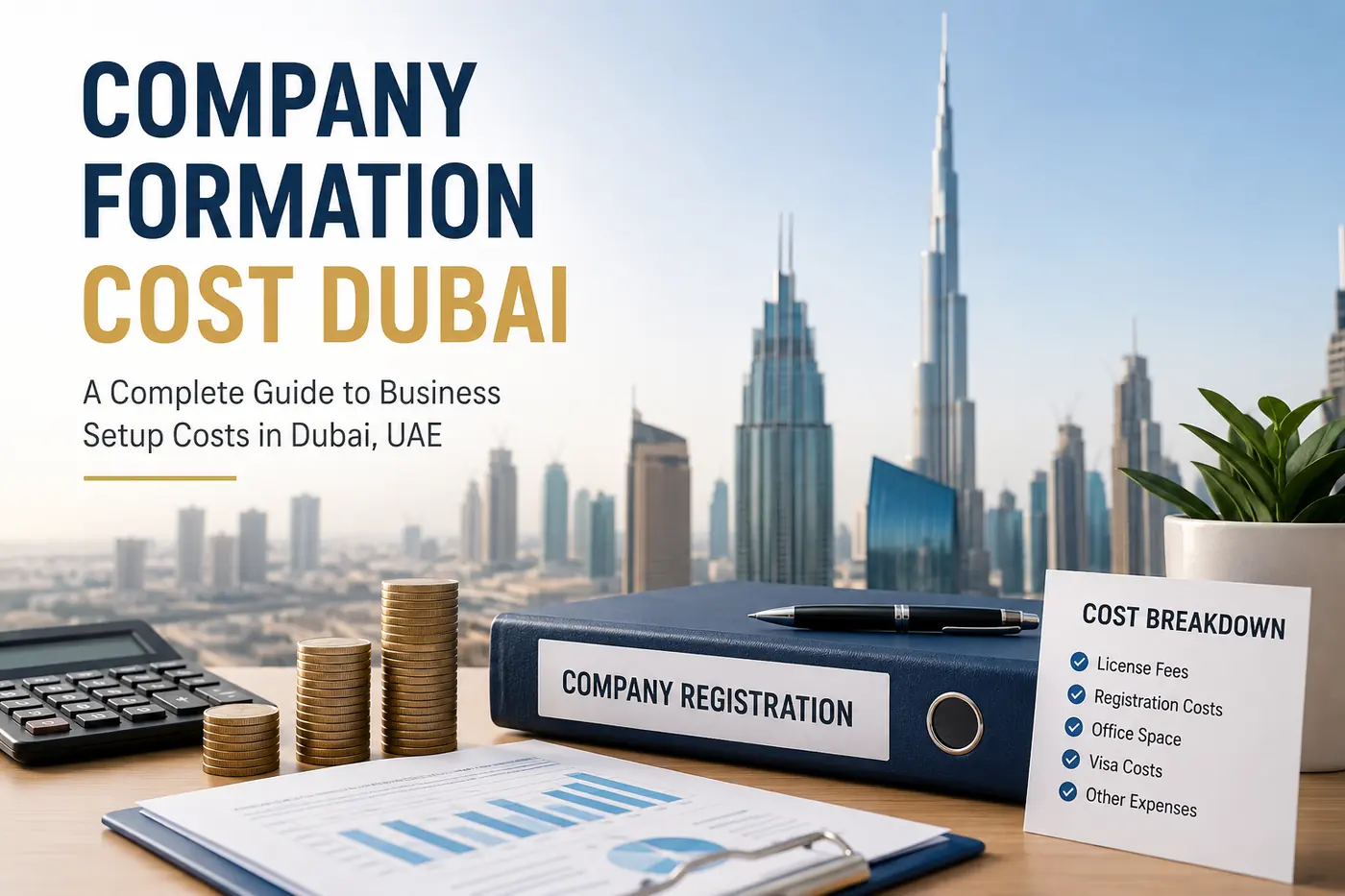 Company Formation Cost Dubai 2026 | Complete Fee Guide